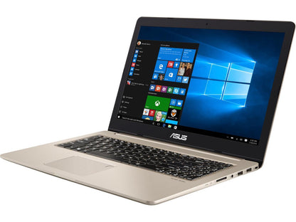 ASUS VivoBook Pro 15, 15.6" Full HD IPS Level Display, Intel Core i7-8750H, NVIDIA GTX 1050 4 GB, 8 GB DDR4 + 16 GB Intel Optane Memory, 1 TB HDD Optane Enhanced, Fingerprint, N580GD-DB74