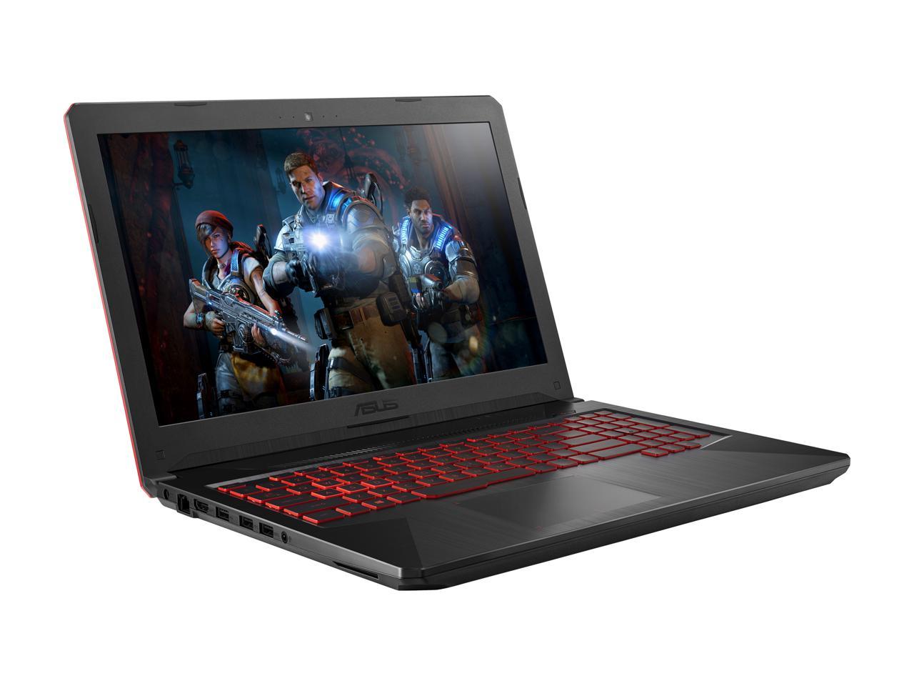 ASUS TUF Gaming FX504GE-ES72 15.6" IPS Intel Core i7 8th Gen 8750H (2.20 GHz) NVIDIA GeForce GTX 1050 Ti 8 GB Memory 256 GB SSD Windows 10 Home 64-Bit Gaming Laptop