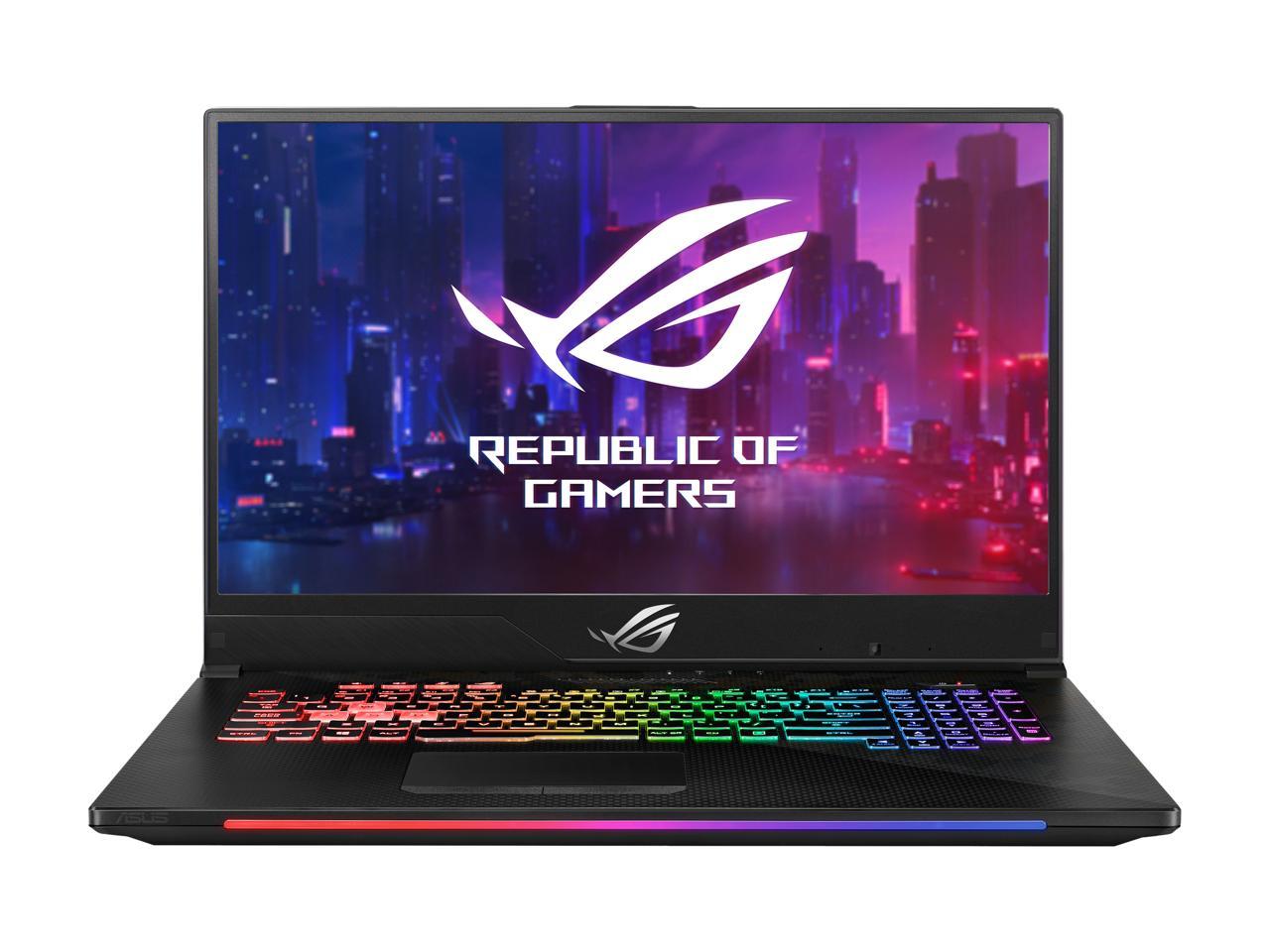 ASUS ROG Strix SCAR II Gaming Laptop, 17.3â€? 144Hz IPS-Type FHD, NVIDIA GeForce RTX 2070 8GB, Intel Core i7-8750H CPU, 16GB DDR4 RAM, 512GB PCIe SSD + 1TB SSHD, RGB KB, Windows 10 - GL704GW-DS76