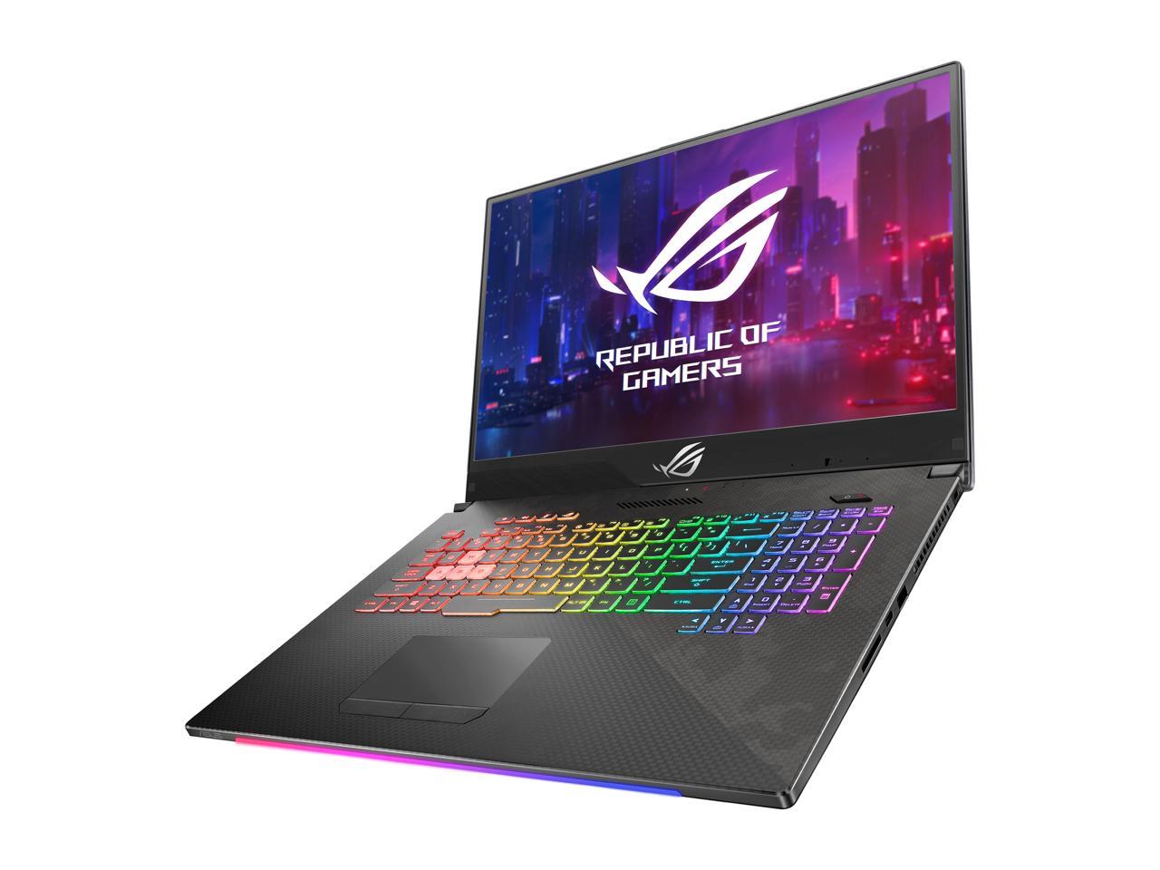 ASUS ROG Strix SCAR II Gaming Laptop, 17.3â€? 144Hz IPS-Type FHD, NVIDIA GeForce RTX 2070 8GB, Intel Core i7-8750H CPU, 16GB DDR4 RAM, 512GB PCIe SSD + 1TB SSHD, RGB KB, Windows 10 - GL704GW-DS76