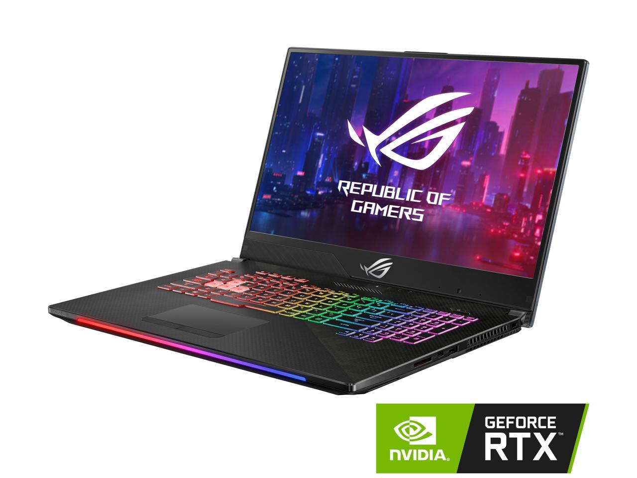 ASUS ROG Strix SCAR II Gaming Laptop, 17.3â€? 144Hz IPS-Type FHD, NVIDIA GeForce RTX 2070 8GB, Intel Core i7-8750H CPU, 16GB DDR4 RAM, 512GB PCIe SSD + 1TB SSHD, RGB KB, Windows 10 - GL704GW-DS76