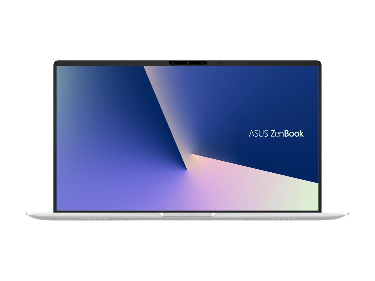 ASUS ZenBook 14 Ultra-Slim Laptop 14" Full HD NanoEdge Bezel, Intel Core i5-8265U (Whiskey Lake), 8 GB RAM, 256 GB PCIe SSD, Backlit KB, NumberPad, Windows 10 Pro - UX433FA-XH54, Icicle Silver