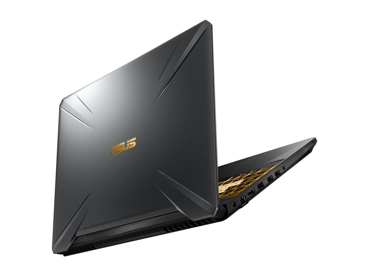 ASUS - Gaming Laptop - 15.6" 120 Hz IPS-type - AMD Ryzen 7 3750H (up to 4.0 GHz) - NVIDIA GeForce GTX 1660 Ti - 16 GB RAM - 256 GB SSD - 1 TB HDD - Windows 10 Home - TUF (TUF505DU-EB74)