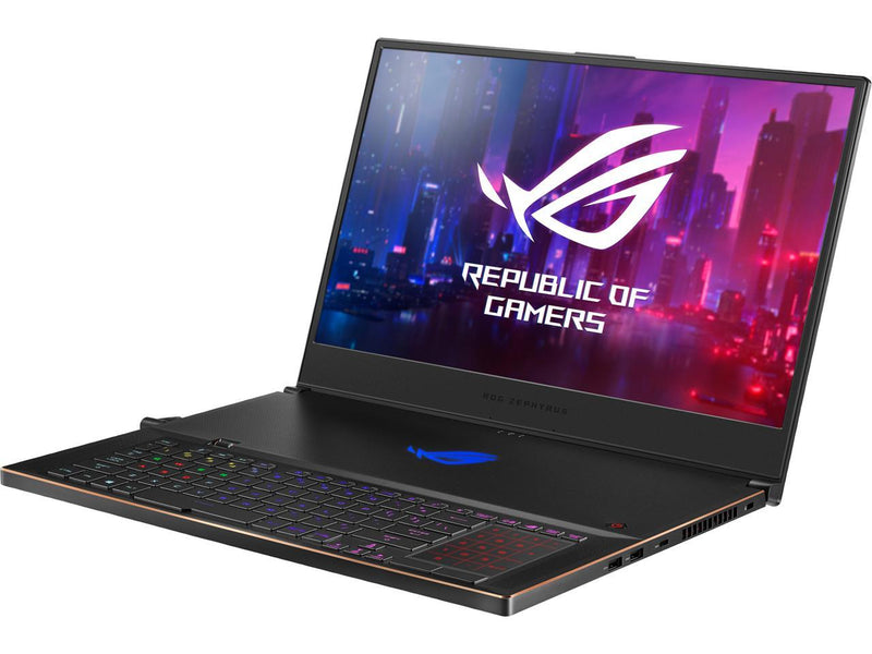 ASUS - Gaming Laptop - 17.3" 144 Hz IPS G-Sync - Intel Core i7-9750H - NVIDIA GeForce RTX 2060 - 16 GB RAM - 512 GB SSD - Windows 10 Home - ROG Zephyrus S GX701 (GX701GV-PB74)