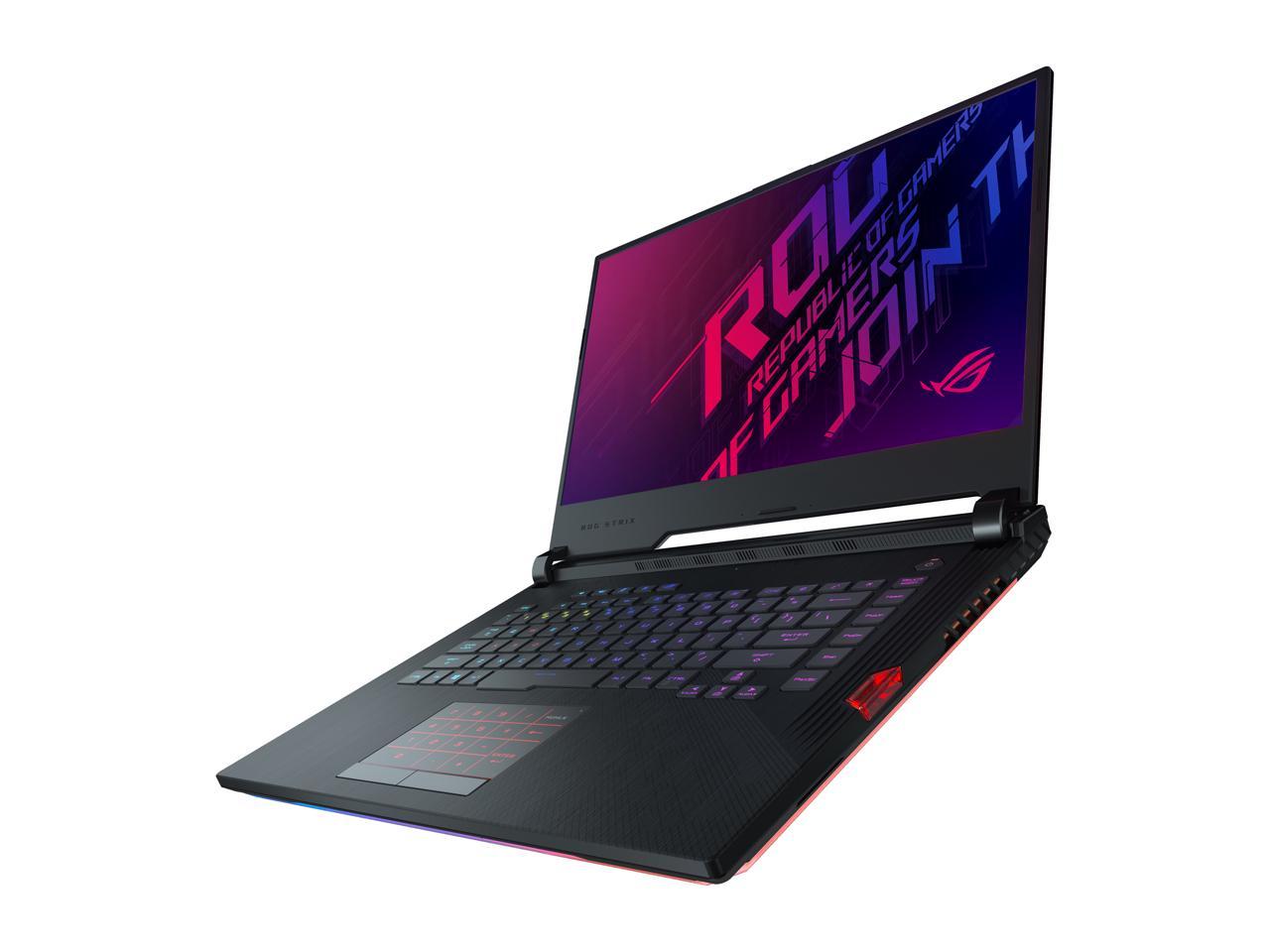 ASUS ROG Strix Scar III G531GV-DB76 15.6" 240 Hz Intel Core i7 9th Gen 9750H (2.60 GHz) NVIDIA GeForce RTX 2060 16 GB Memory 1 TB PCIe SSD Windows 10 Home 64-bit Gaming Laptop