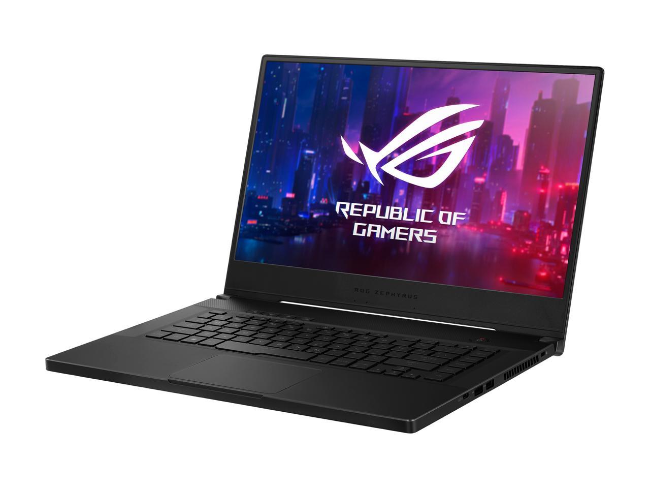 ASUS ROG Zephrus GU502GU-XB74 15.6" 144 Hz Intel Core i7 9th Gen 9750H (2.60 GHz) NVIDIA GeForce GTX 1660 Ti 16 GB Memory 512 GB PCIe SSD Windows 10 Pro 64-bit Gaming Laptop