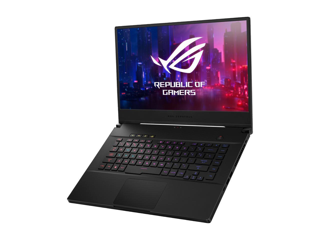 ASUS ROG Zephrus GU502GU-XB74 15.6" 144 Hz Intel Core i7 9th Gen 9750H (2.60 GHz) NVIDIA GeForce GTX 1660 Ti 16 GB Memory 512 GB PCIe SSD Windows 10 Pro 64-bit Gaming Laptop