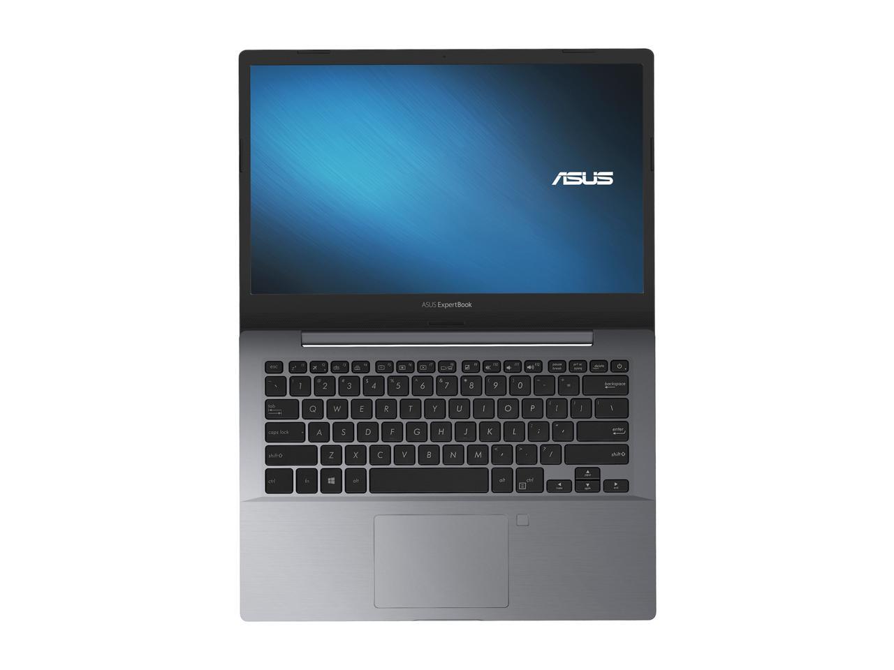 ASUSPRO P5440 Thin & Light Business Laptop, 14" Wideview FHD, Intel Core i5-8265U, 8GB RAM, 512GB PCIe SSD, Fingerprint, Backlit KB, Windows 10 Pro, 10hrs Battery Life, P5440FA-XB54