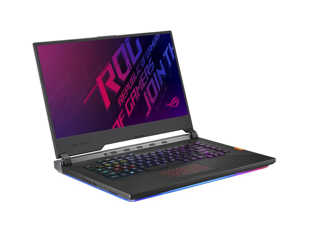 ASUS ROG Strix Scar III (2019) Gaming Laptop, 15.6" 240 Hz 3 ms IPS Type FHD, NVIDIA GeForce RTX 2070, Intel Core i9-9880H, 32 GB DDR4, 1 TB PCIe NVMe SSD, Per-Key RGB KB, Windows 10 Pro, G531GW-XB96