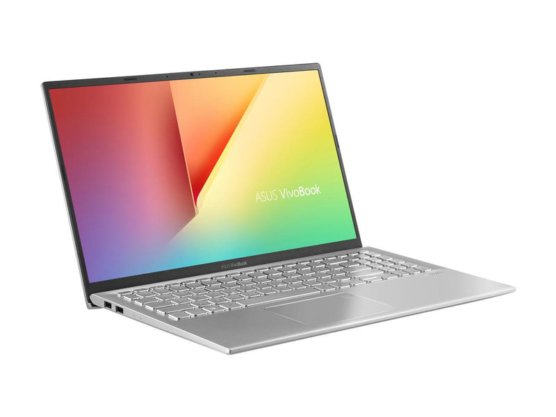 ASUS VivoBook S15 S512 Thin and Light Laptop, 15.6" FHD, Intel Core i5-10210U CPU, 8 GB RAM, 512 GB PCIe NVMe SSD, NVIDIA GeForce MX250, FingerPrint, Windows 10 Home, S512FL-PH55, Silver-Metal