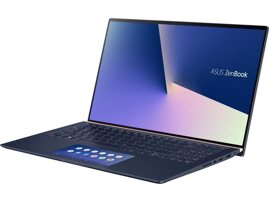 ASUS ZenBook 15 Ultra-Slim Laptop 15.6" 4K UHD NanoEdge Bezel, Intel Core i7-10510U, 16 GB RAM, 1 TB PCIe SSD, GeForce GTX 1650, Innovative ScreenPad 2.0, Windows 10 Pro, UX534FTC-NH76, Royal Blue