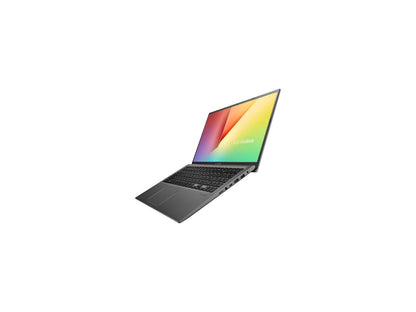 ASUS VivoBook 15 Thin and Light Laptop, 15.6" Full HD, AMD Quad Core R7-3700U CPU, 8 GB DDR4 RAM, 512 GB SSD, AMD Radeon Vega 10 Graphics, Windows 10 Home, F512DA-NH77, Slate Gray