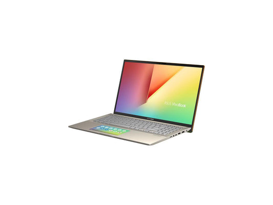 ASUS VivoBook S15 S532 Thin & Light Laptop, 15.6" FHD, Intel Core i5-10210U CPU, 8 GB DDR4 RAM, 512 GB PCIe SSD, Windows 10 Home, IR camera, S532FA-DH55, Transparent Silver - Metal