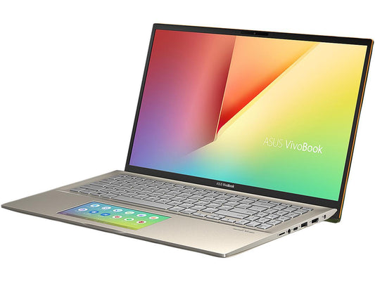 ASUS VivoBook S15 S532 Thin & Light Laptop, 15.6" FHD, Intel Core i5-10210U CPU, 8 GB DDR4 RAM, 512 GB PCIe SSD, Windows 10 Home, IR camera, S532FA-DH55-GN, Moss Green - Metal