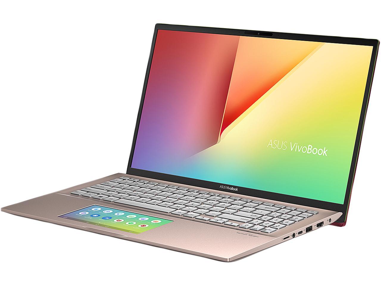 ASUS VivoBook S15 S532 Thin & Light Laptop, 15.6" FHD, Intel Core i5-10210U CPU, 8 GB DDR4 RAM, 512 GB PCIe SSD, Windows 10 Home, IR camera, S532FA-DH55-PK, Punk Pink - Metal