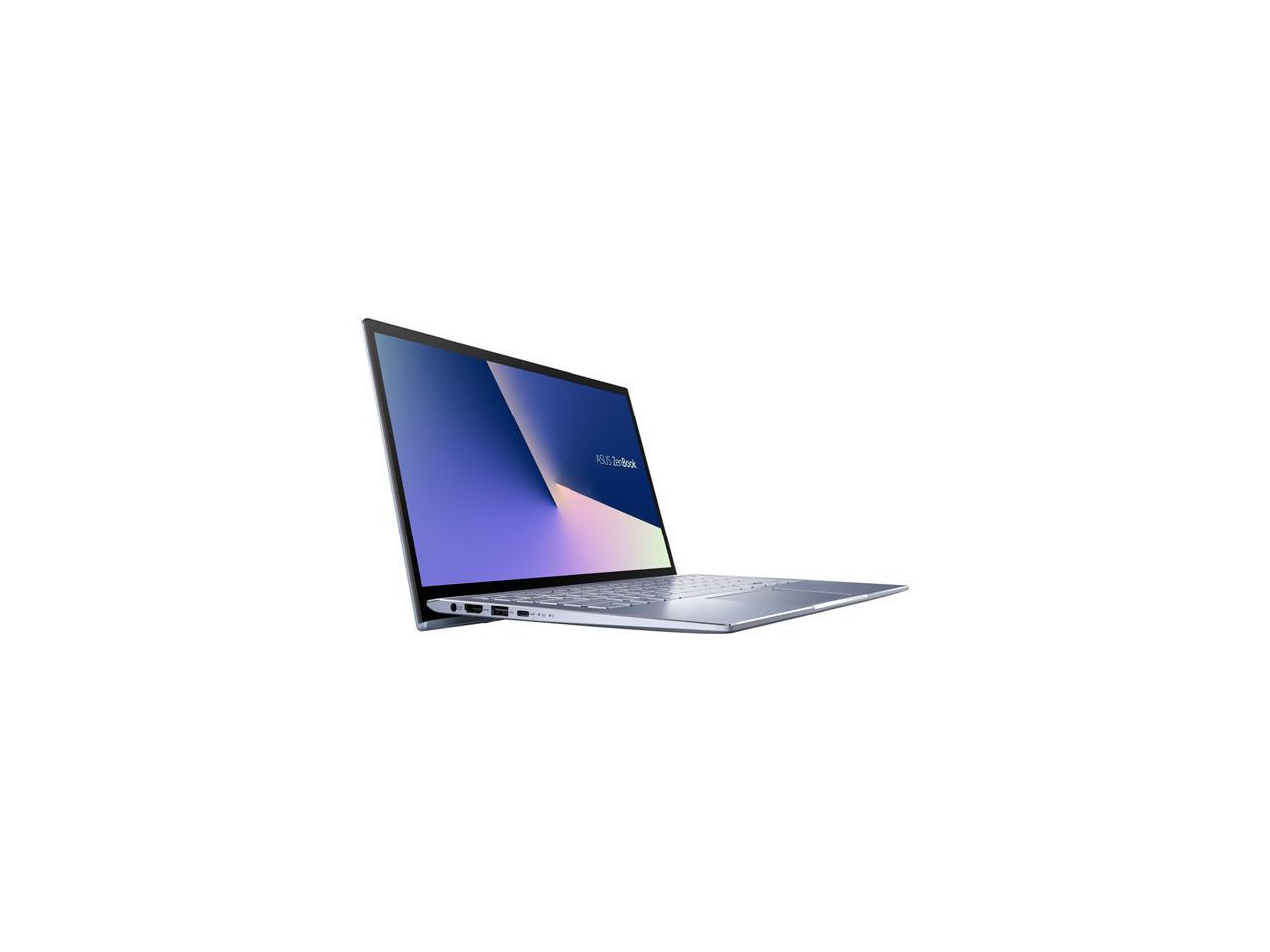 ASUS ZenBook 14 Ultra Thin and Light Laptop, 4-Way NanoEdge 14" FHD, Intel Core i7-10510U, 8 GB RAM, 512 GB PCIe SSD, NVIDIA GeForce MX250, Windows 10 Home, Utopia Blue, UX431FL-EH74