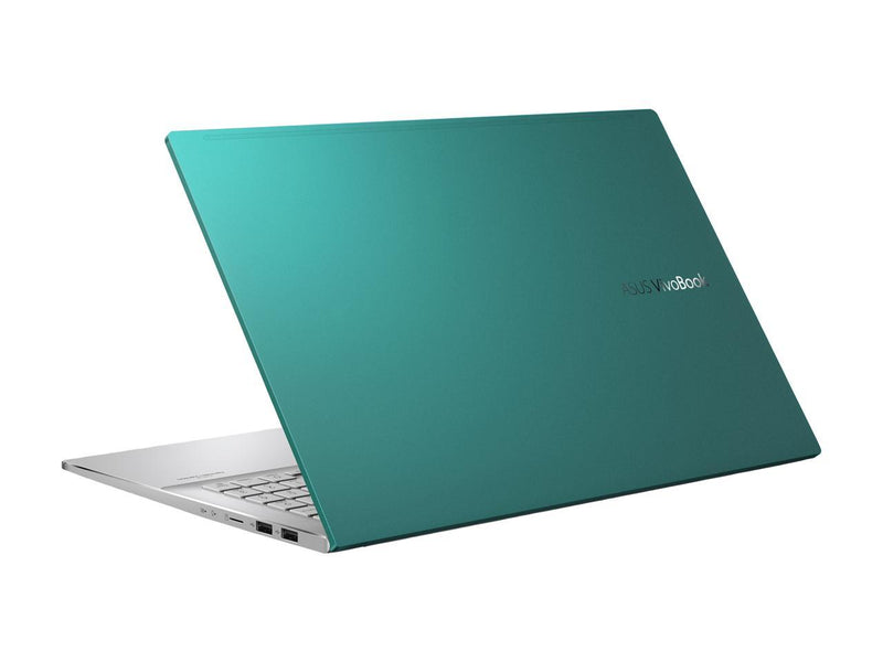 ASUS VivoBook S15 S533 Thin and Light Laptop, 15.6" FHD, Intel Core i5-10210U CPU, 8 GB DDR4 RAM, 512 GB PCIe SSD, Windows 10 Home, S533FA-DS51-GN, Gaia Green