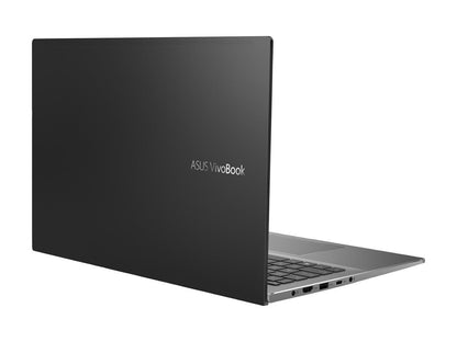 ASUS VivoBook S15 S533 Thin and Light Laptop, 15.6" FHD, Intel Core i5-10210U CPU, 8 GB DDR4 RAM, 512 GB PCIe SSD, Windows 10 Home, S533FA-DS51, Indie Black