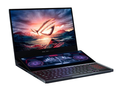ASUS ROG Zephyrus Duo 15 - 15.6" 300 Hz - GeForce RTX 2070 SUPER - Intel Core i7-10875H - 32 GB DDR4 - 2 TB RAID 0 SSD - Per-Key RGB - Thunderbolt 3 - Windows 10 - Gaming Laptop (GX550LWS-XS79)