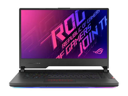 ASUS ROG Strix Scar 15 (2020) Gaming Laptop, 15.6" 300Hz FHD IPS Type, NVIDIA GeForce RTX 2070 SUPER, Intel Core i9-10980HK, 32GB DDR4, 2TB RAID 0 PCIe SSD, Per-Key RGB, Windows 10 Pro, G532LWS-XS99