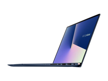 ASUS ZenBook 15 Ultra-Slim Laptop 15.6" 4K UHD NanoEdge Bezel, Intel Core i7-10510U, 16GB RAM, 1TB PCIe SSD, GeForce GTX 1650 Max-Q, Innovative ScreenPad 2.0, Windows 10 Pro, UX534FTC-NH77, Royal Blue