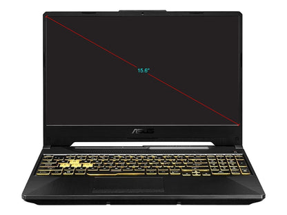 ASUS TUF Gaming TUF506LH-DB51-CA 15.6" 60 Hz Intel Core i5 10th Gen 10300H (2.50 GHz) NVIDIA GeForce GTX 1650 8 GB Memory 512 GB PCIe SSD Windows 10 Home 64-bit Gaming Laptop