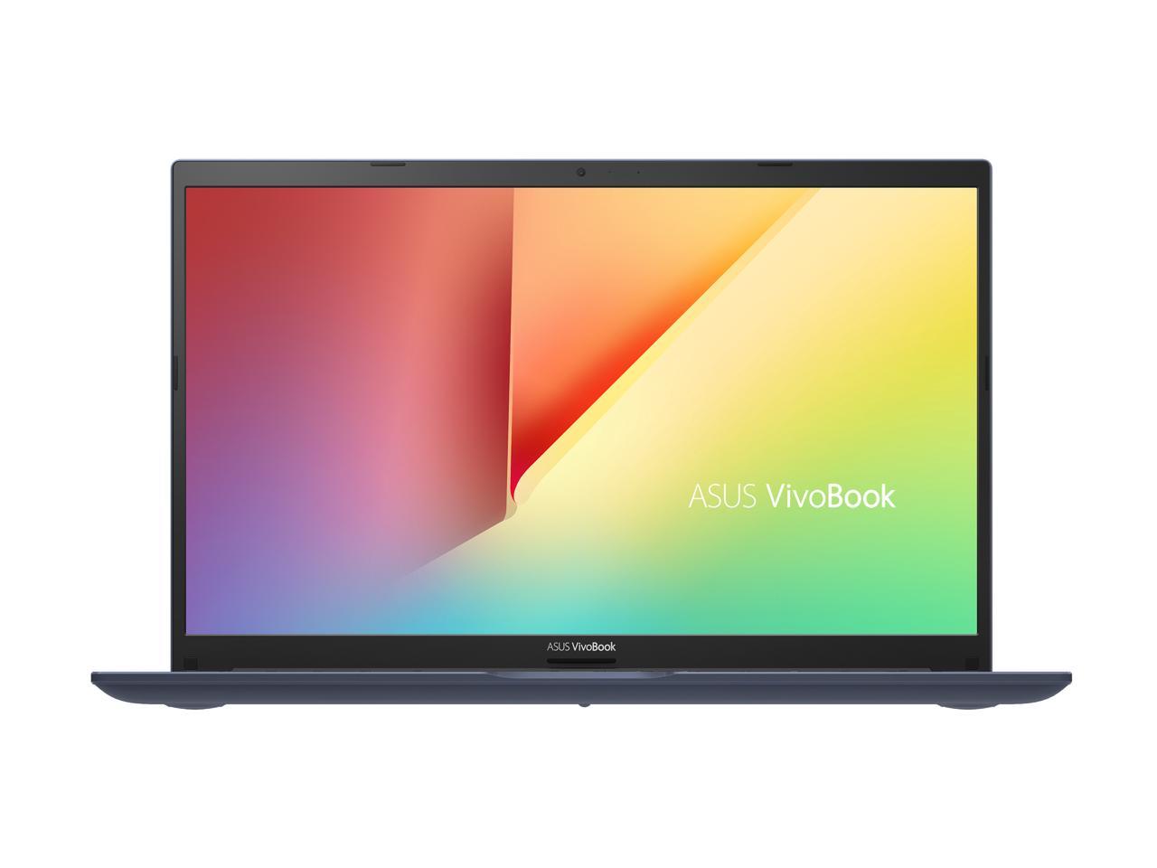 ASUS VivoBook 15 F513 Thin and Light Laptop, 15.6" FHD Display, AMD Ryzen 7 4700U CPU, 16 GB DDR4 RAM, 512 GB PCIe SSD, Windows 10 Home, Bespoke Black, F513IA-NH77