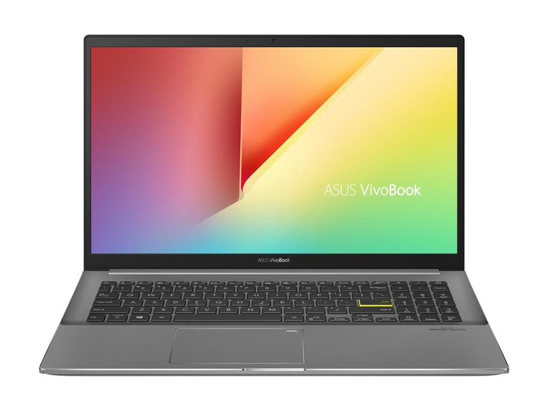 ASUS VivoBook S15 S533 Thin and Light Laptop, 15.6" FHD Display, Intel Core i7-10510U CPU, 16 GB DDR4 RAM, 512 GB PCIe SSD, Fingerprint Reader, Windows 10 Home, Indie Black, S533FA-DS74