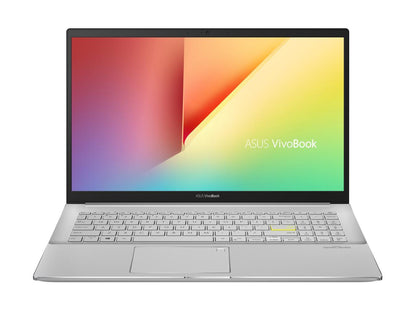 ASUS VivoBook S15 S533 Thin and Light Laptop, 15.6" FHD Display, Intel Core i7-10510U CPU, 16 GB DDR4 RAM, 512 GB PCIe SSD, Fingerprint Reader, Windows 10 Home, Dreamy White, S533FA-DS74-WH