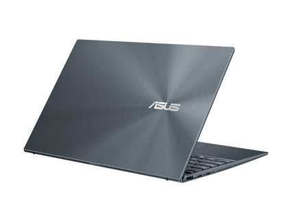 ASUS ZenBook 14 Ultra-Slim Laptop 14" Full HD NanoEdge Bezel Display, Intel Core i7-1165G7, 8 GB RAM, 512 GB PCIe SSD, NumberPad, Thunderbolt 4, Windows 10 Home, Pine Grey, UX425EA-EH71
