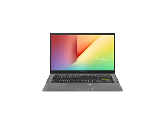 ASUS VivoBook S14 S433 Thin and Light Laptop, 14" FHD Display, Intel Core i5-1135G7 CPU, 8 GB DDR4 RAM, 512 GB PCIe SSD, Thunderbolt 3, Wi-Fi 6, Windows 10 Home, Indie Black, S433EA-DH51