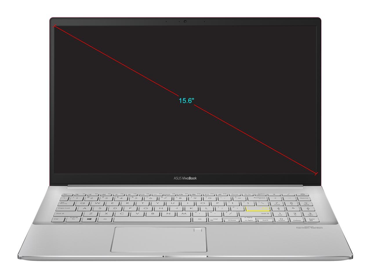 ASUS VivoBook S15 S533 Thin and Light Laptop, 15.6" FHD Display, Intel Core i5-1135G7 Processor, 8 GB DDR4 RAM, 512 GB PCIe SSD, Wi-Fi 6, Windows 10 Home, Resolute Red, S533EA-DH51-RD