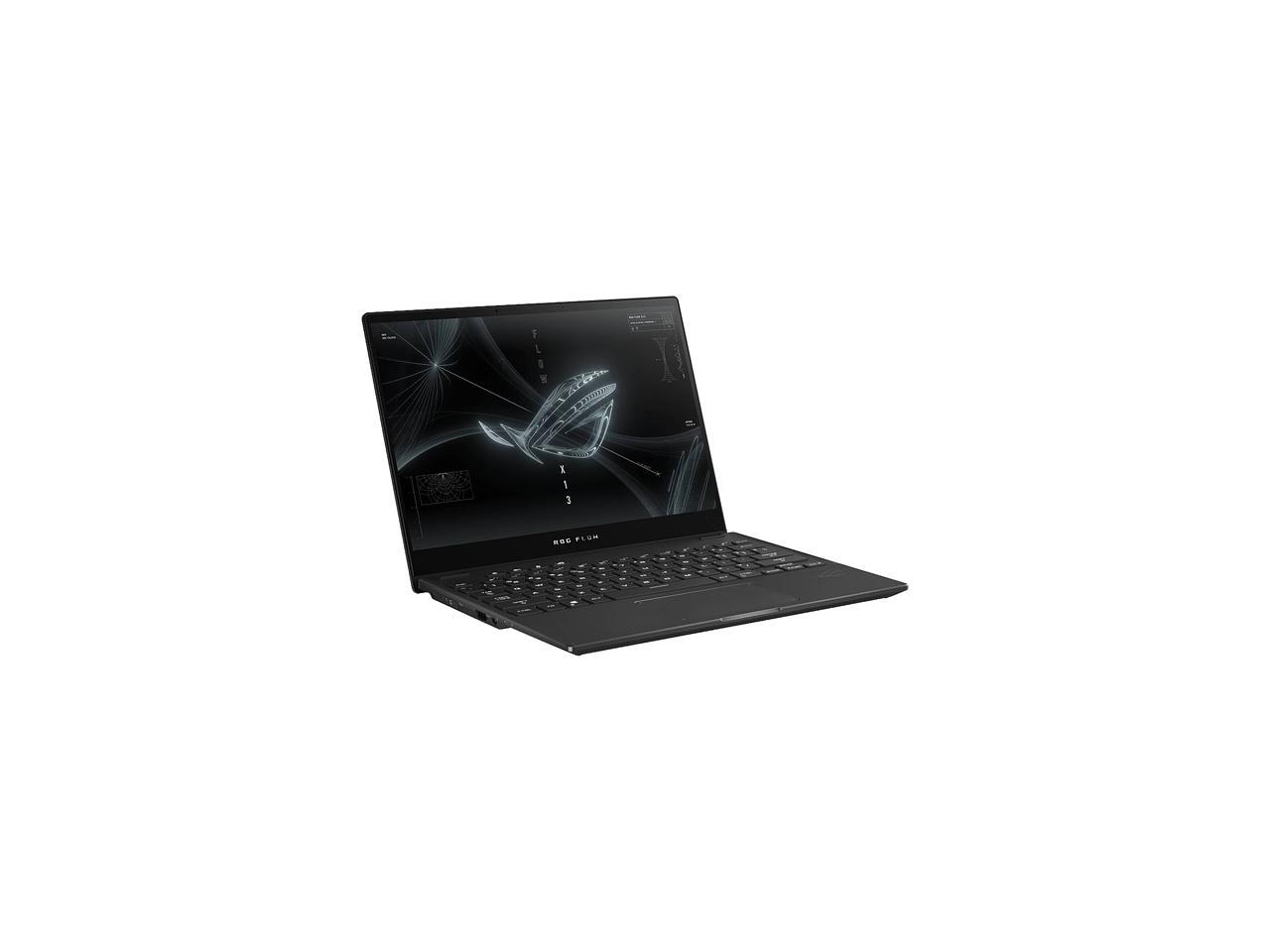 ASUS ROG Flow X13 - 13.4" - AMD Ryzen 9 5000 Series 5980HS (3.00GHz) - NVIDIA GeForce GTX 1650 - 32 GB LPDDR4X - 1 TB PCIe SSD - Windows 10 Pro 64-bit - Gaming Laptop (GV301QH-XS98-B )