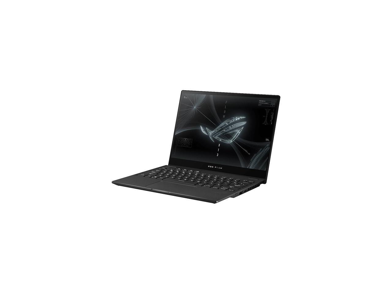 ASUS ROG Flow X13 - 13.4" - AMD Ryzen 9 5000 Series 5980HS (3.00GHz) - NVIDIA GeForce GTX 1650 - 32 GB LPDDR4X - 1 TB PCIe SSD - Windows 10 Pro 64-bit - Gaming Laptop (GV301QH-XS98-B )