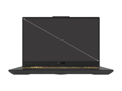 ASUS TUF Gaming F17 Gaming Laptop, 17.3" 144Hz FHD IPS-Type Display, Intel Core i7-12700H Processor, GeForce RTX 3060, 16GB DDR5 RAM, 1TB PCIe SSD, Wi-Fi 6, Windows 11 Home, FX707ZM-RS74