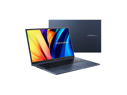 ASUS Laptop VivoBook AMD Ryzen 7 5000 Series 5800H (3.20GHz) 8GB Memory 512 GB PCIe SSD AMD Radeon Graphics 17.3" Windows 11 Home 64-bit S1703QA-DS71