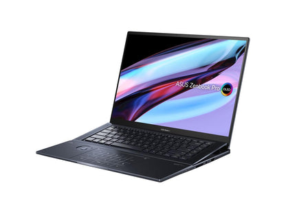 ASUS Laptop ZenBook Pro Intel Core i7 12th Gen 12700H (2.30GHz) 16GB Memory 1 TB PCIe SSD NVIDIA GeForce RTX 3060 Laptop GPU 16.0" 4K Touchscreen Windows 11 Home 64-bit UX7602ZM-DB74T