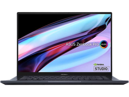 ASUS ZenBook Pro 16X OLED 16" 4K OLED 16:10 Touch Display, ASUS Dial, Intel i9-12900H CPU, GeForce RTX 3060 Graphics, 32GB RAM, 2TB SSD, Windows 11 Pro, Tech Black, UX7602ZM-XB96T