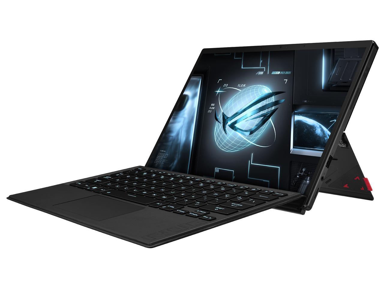 ASUS ROG Flow Z13 (2022) Gaming Laptop Tablet, 13.4" 120Hz IPS Type FHD 16:10 Display, Intel Core i5-12500H, 16GB LPDDR5, 512GB PCIe SSD, Detachable RGB Keyboard, Windows 11, GZ301ZA-PS53