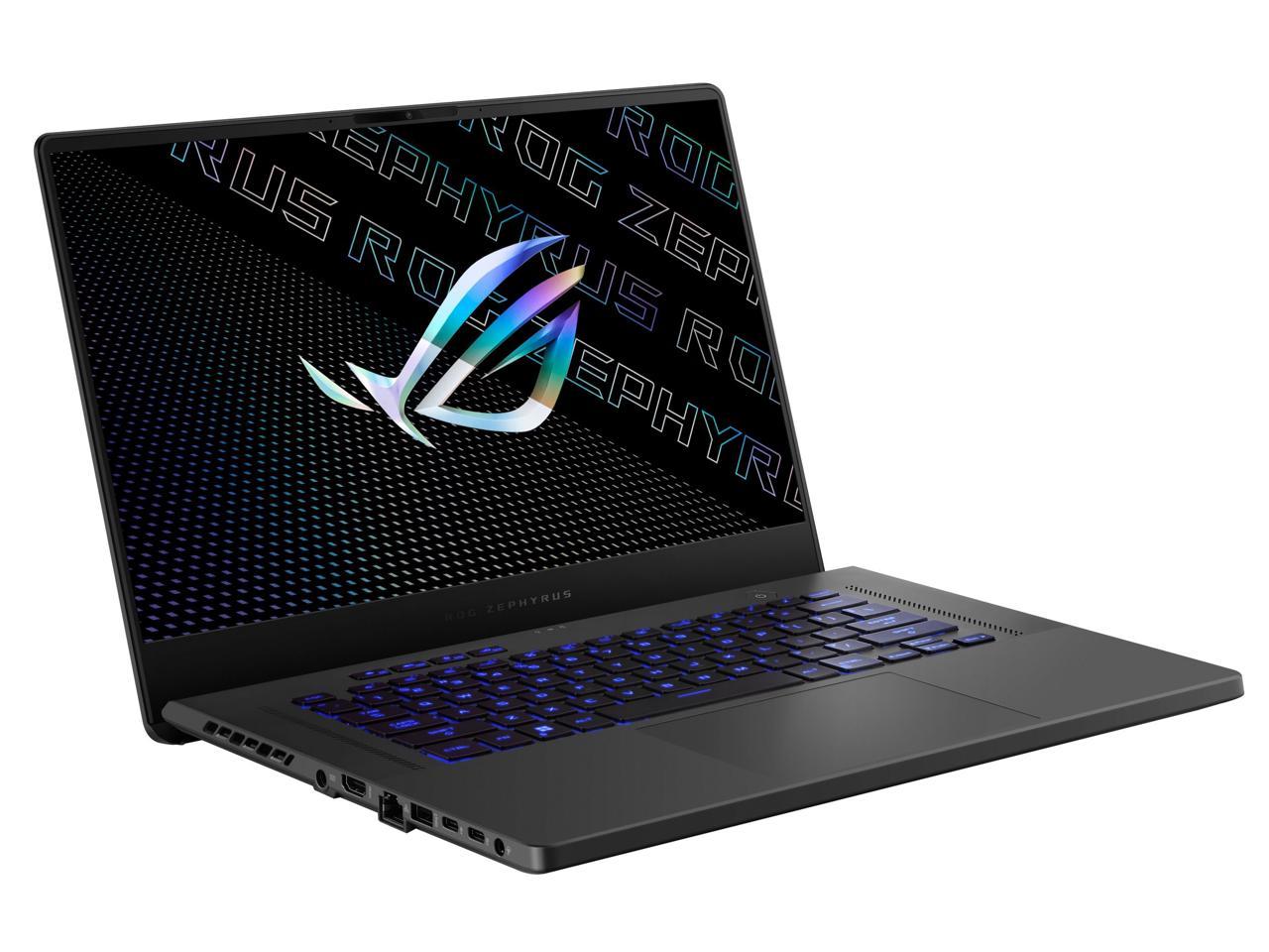 ASUS ROG Zephyrus G15 Ultra Slim Gaming Laptop, 15.6â€? 240Hz QHD Display, GeForce RTX 3080, AMD Ryzen 9 6900HS, 16GB DDR5, 1TB PCIe NVMe SSD, Wi-Fi 6, Windows 11, Eclipse Gray, GA503RS-PH94