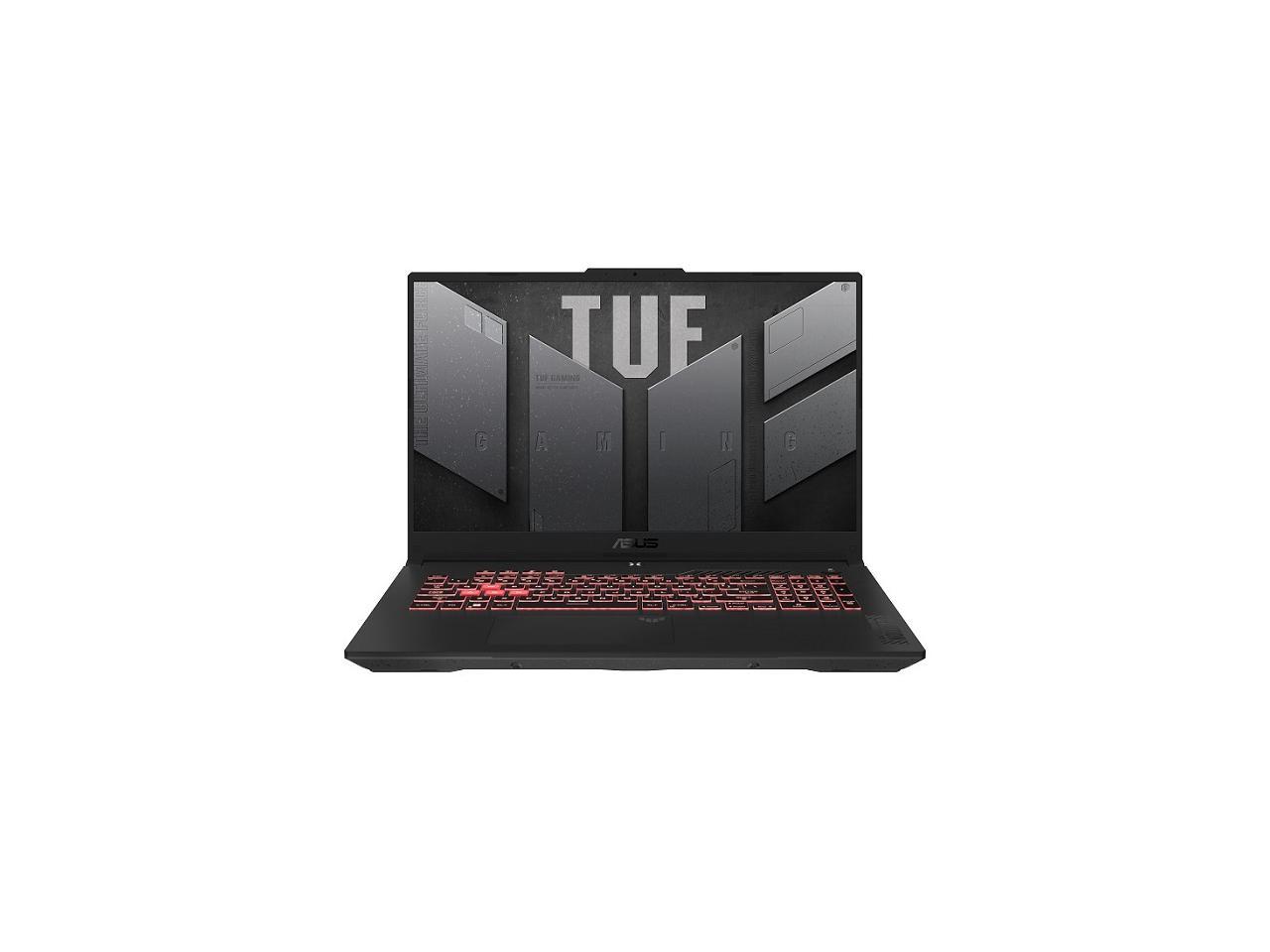 ASUS TUF Gaming F17 (2023) Gaming Laptop, 17.3" FHD 144Hz Display, GeForce RTX 4050, AMD Ryzen 7 7735HS, 16GB DDR5, 1TB PCIe 4.0 SSD, Wi-Fi 6, Windows 11, FA707NU-DS74