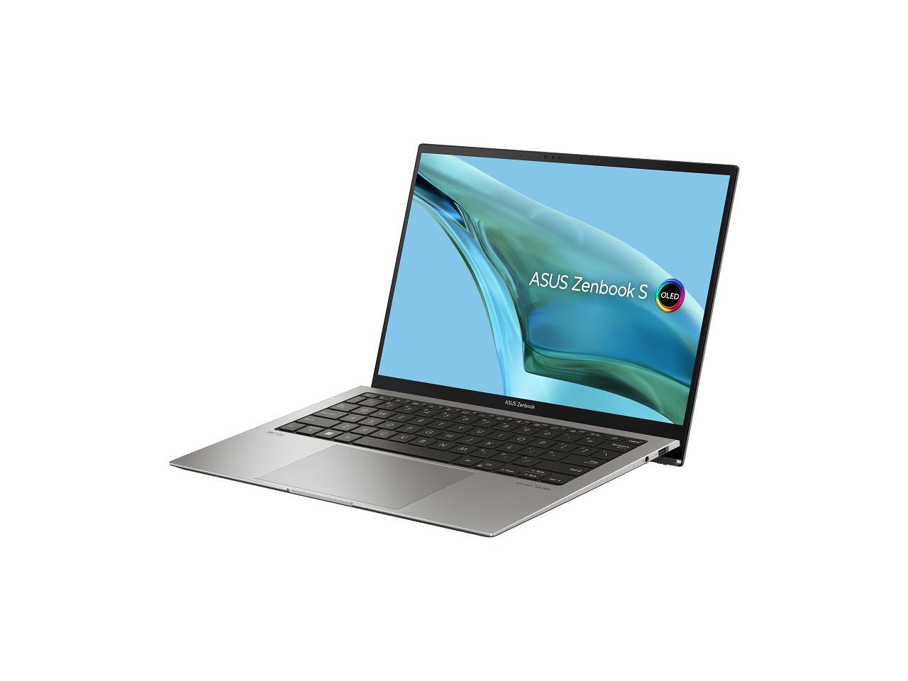 2023 ASUS Zenbook S 13 OLED Ultra Laptop, 13.3â€? OLED 2.8K Display, Intel Evo Certified, i7-1355UCPU, Intel® Iris Xe Graphics, 32GB RAM, 1TB SSD, Windows 11 Pro, Basalt Grey, UX5304VA-XS76T