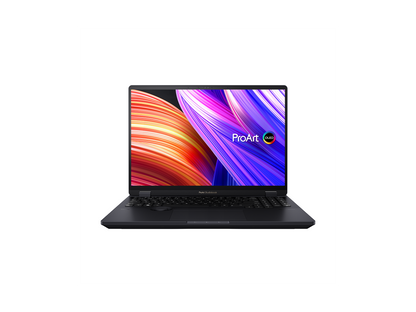 ASUS Notebooks ProArt StudioBook Intel Core i9 13th Gen 13980HX (2.20GHz) 32GB DDR5 Memory 1TB M.2 NVMe™ PCIe® 4.0 Performance SSD SSD NVIDIA GeForce RTX 4060 Laptop GPU 16.0" Touchscreen Windows 11 Home H7604JV-DS96T