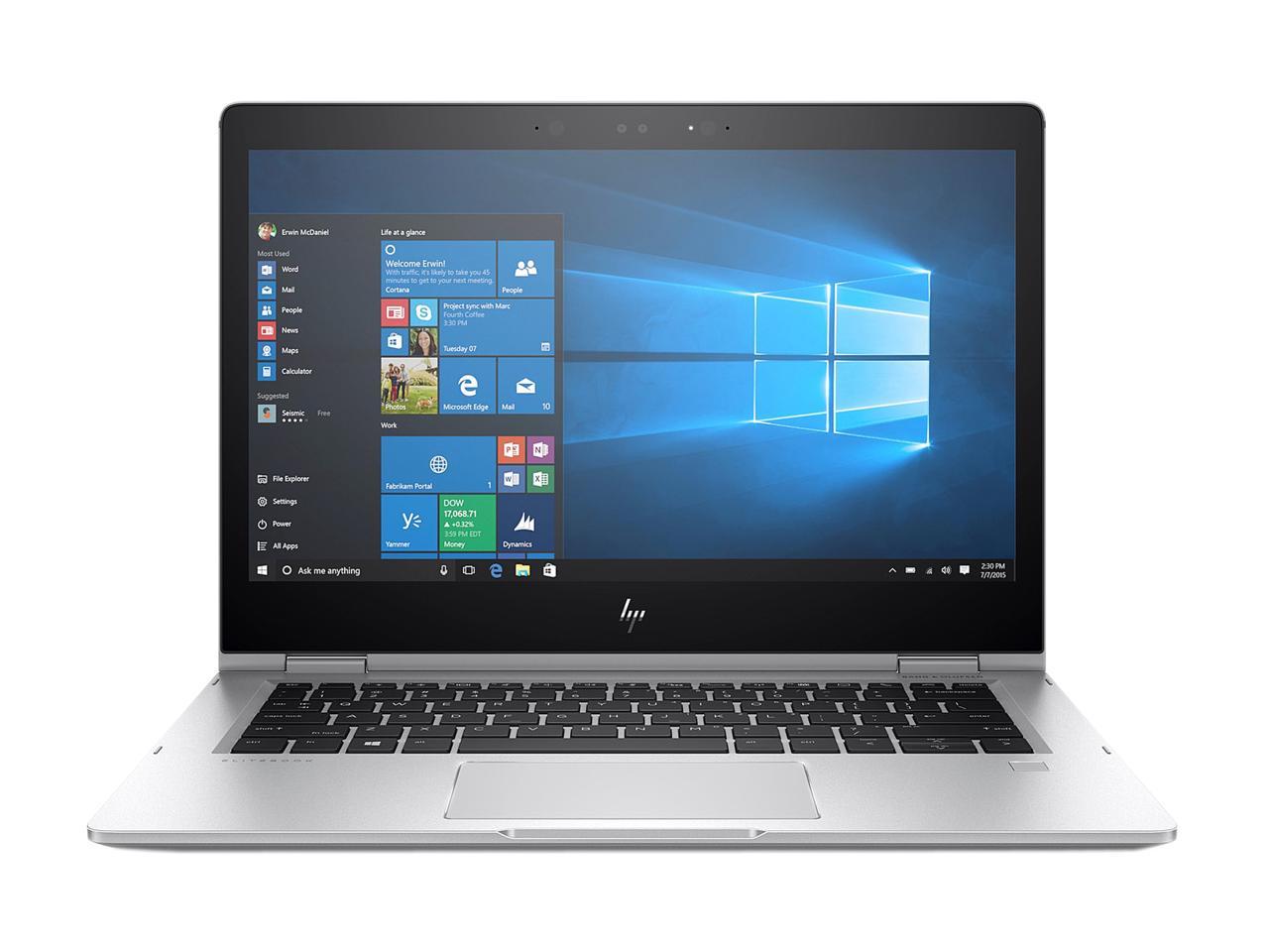 HP EliteBook x360 1030 G2 (2HH33UT#ABA) Intel Core i5 7th Gen 7200U (2.50 GHz) 8 GB Memory 256 GB SSD Intel HD Graphics 620 13.3" Touchscreen 1920 x 1080 Convertible 2-in-1 Laptop Windows 10 Pro 64-Bit