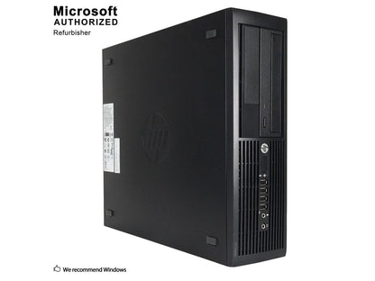 HP Compaq 4300 Pro SFF Intel Core i3 3220 3.30 GHz, 8 GB DDR3, 2 TB HDD, DVD, WiFi, BT 4.0, Windows 10 Pro 64-Bit, 1 Year Warranty