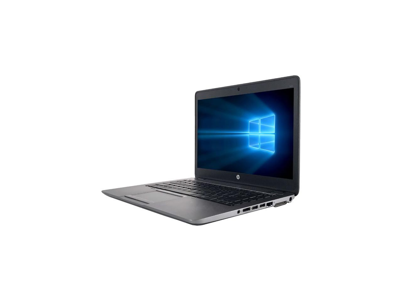 HP A Grade Laptop EliteBook 840 G2 Intel Core i5 5th Gen 5300U (2.30 GHz) 8 GB Memory 500 GB HDD Intel HD Graphics 5500 14.0" Windows 10 Pro 64-Bit (Multi-Language Support English / Spanish)