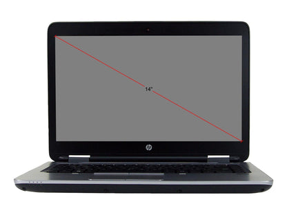 HP Grade A Laptop ProBook 640 G2 Intel Core i5 6th Gen 6300U (2.40 GHz) 8 GB Memory 512 GB SSD 14.0" Windows 10 Pro 64-bit