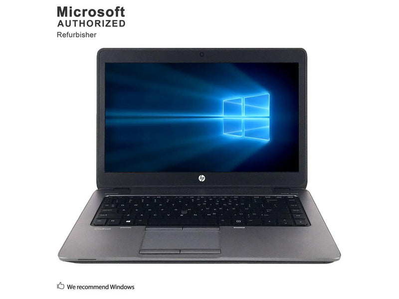 HP Grade A Elitebook 840G2 14.0" Laptop Intel Core i5 5th Gen 5300U (2.30 GHz) 16 GB DDR3L 256 GB SSD WIFI Windows 10 Home 64 bits (Multi-language) 1 Year Warranty