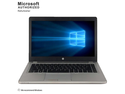 HP Grade A Elitebook Folio 9480M 14.0" Laptop Intel Core i5 4th Gen 4310U (2.00 GHz) 16 GB DDR3L 1 TB SSD WIFI Windows 10 Home 64 bits (Multi-language) 1 Year Warranty