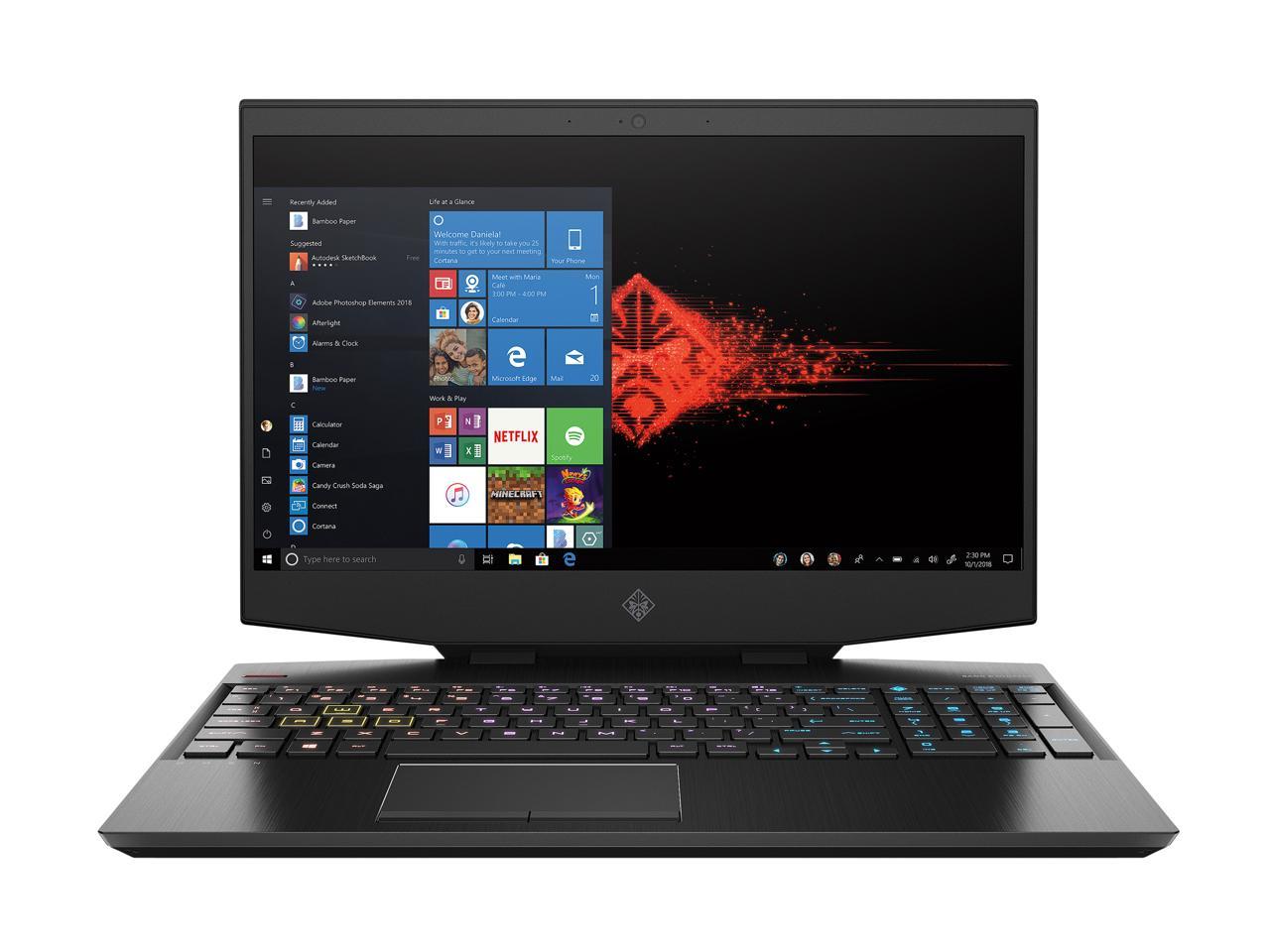 HP OMEN 15 (2020) - 15.6" FHD - Intel Core i7-10750H - GeForce GTX 1660 Ti - 8 GB DDR4 - 512 GB SSD - Gaming Laptop (15-dh1020nr)